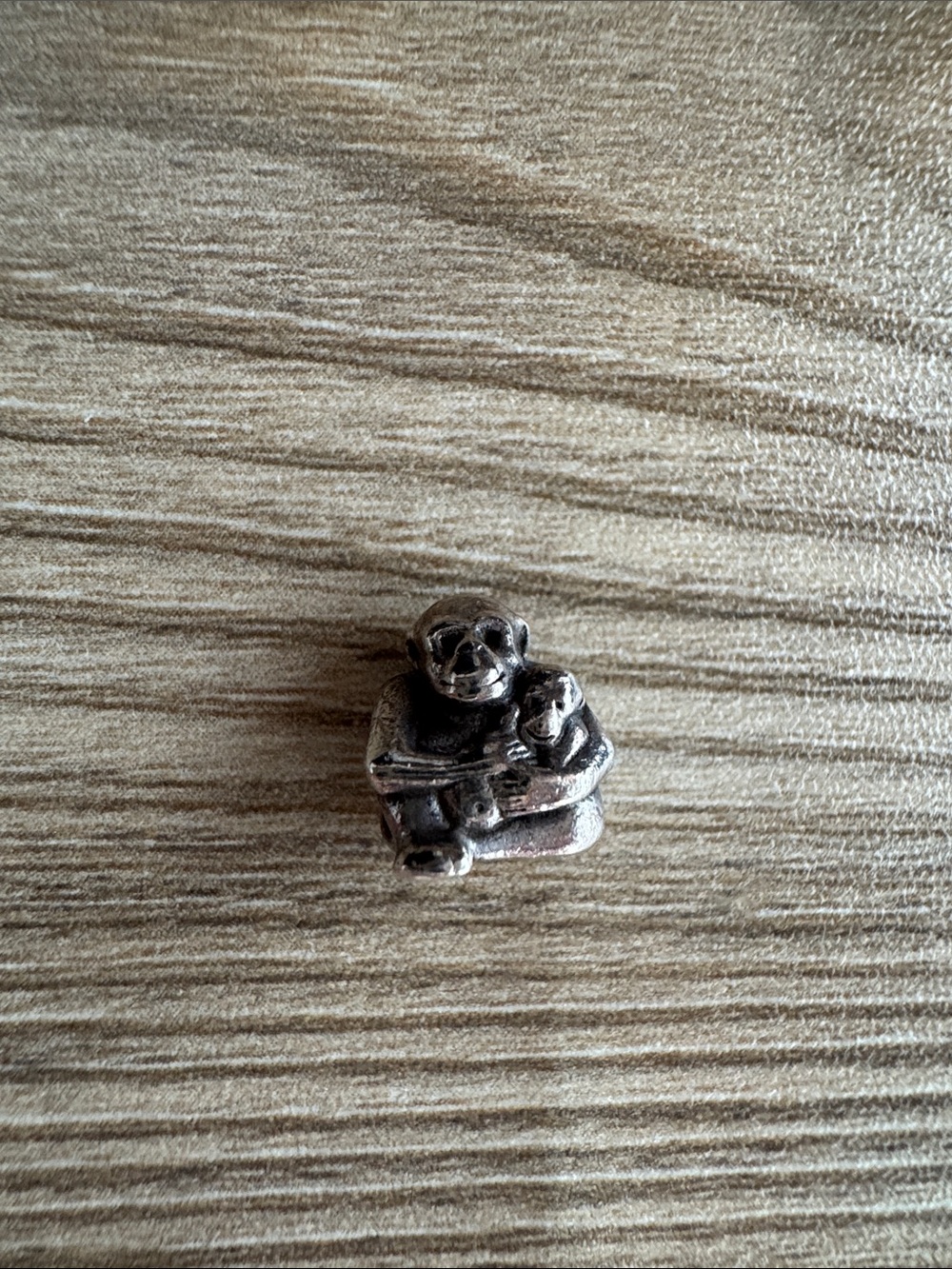 Pandora Silver-Tone Monkey Charm Bead